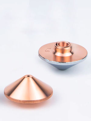 CNC Fiber Laser Cutting Parts Nozzle For Precitec Cutting Head D28H15M11